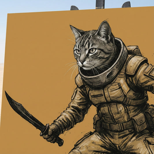 Desert Warrior Canvas