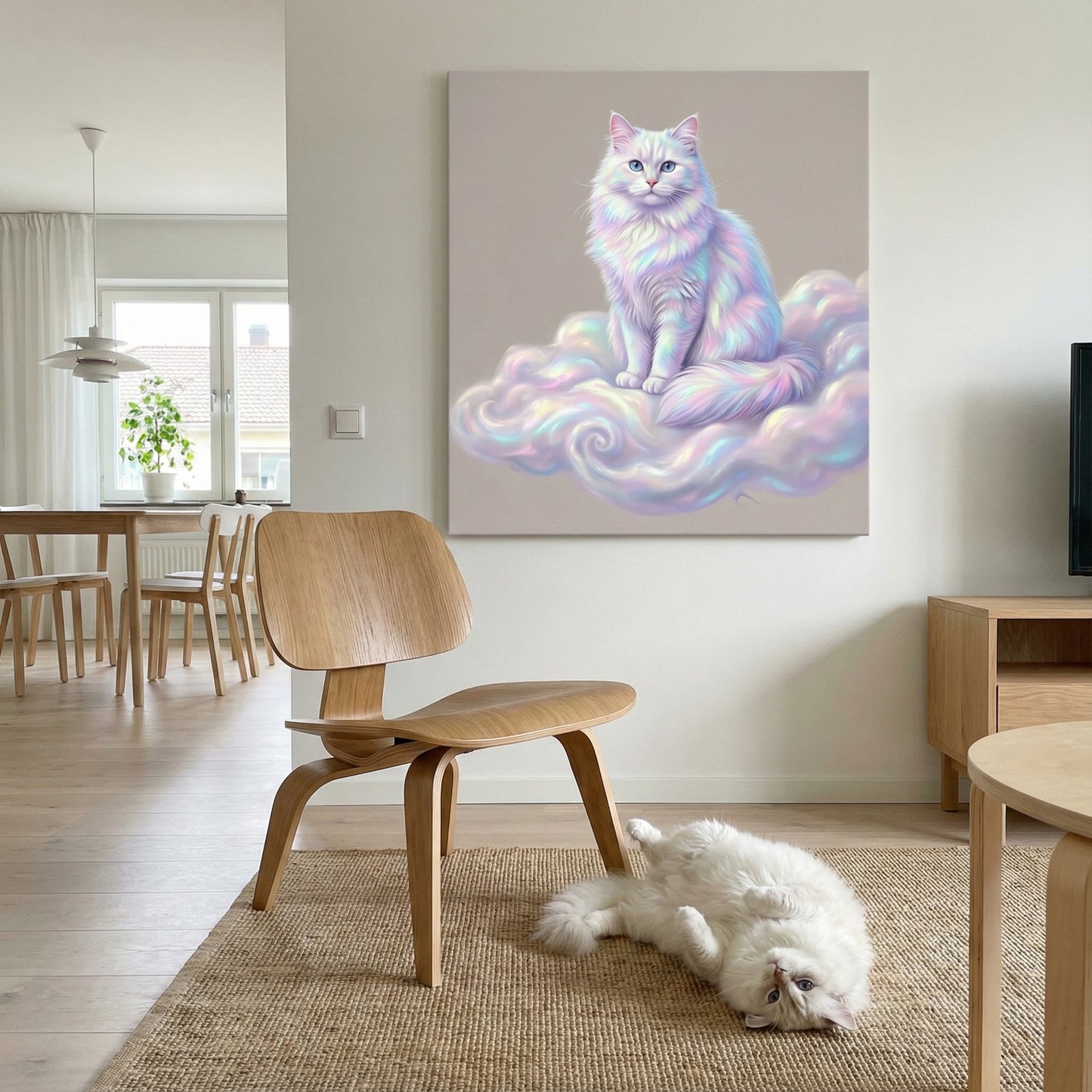 Celestial Cloud Reverie Canvas