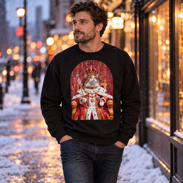 Custom Cat Portrait Sweatshirt