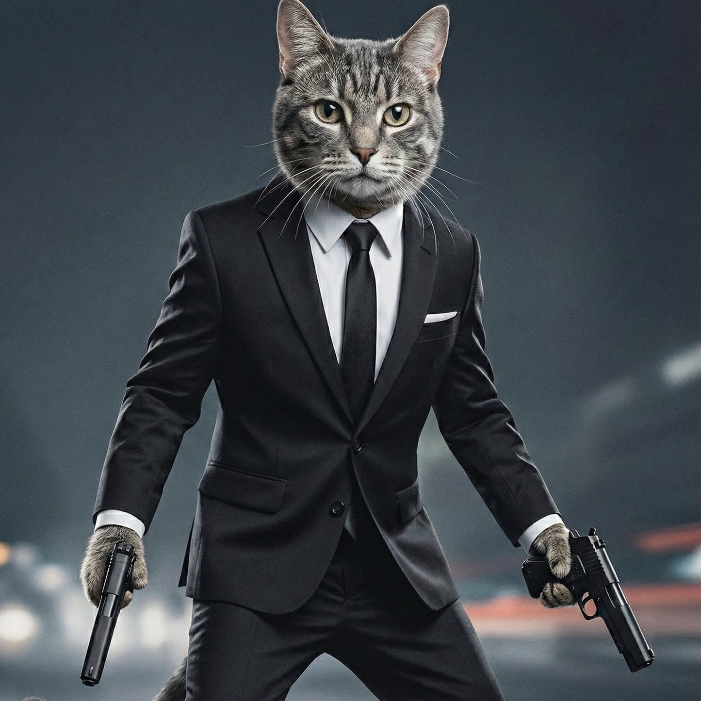 Midnight Operative Canvas