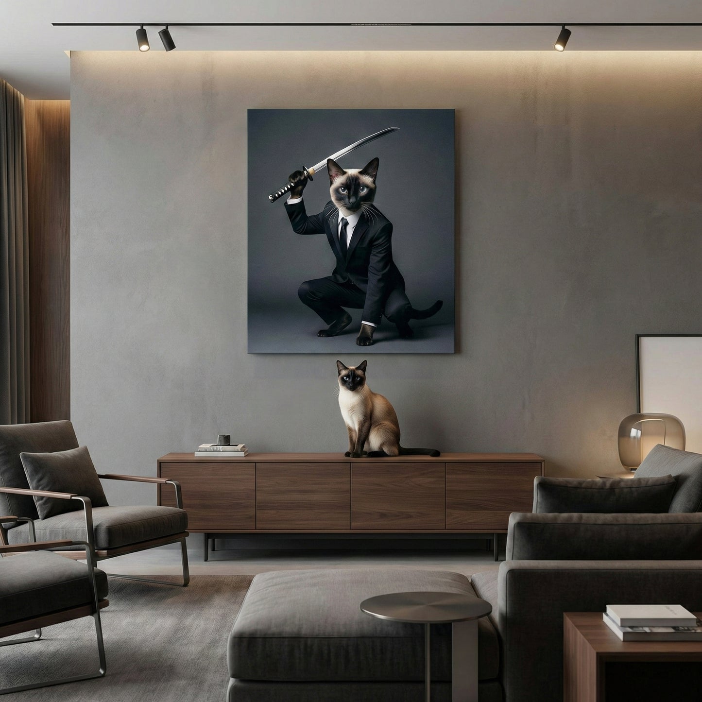 Midnight Operative Canvas