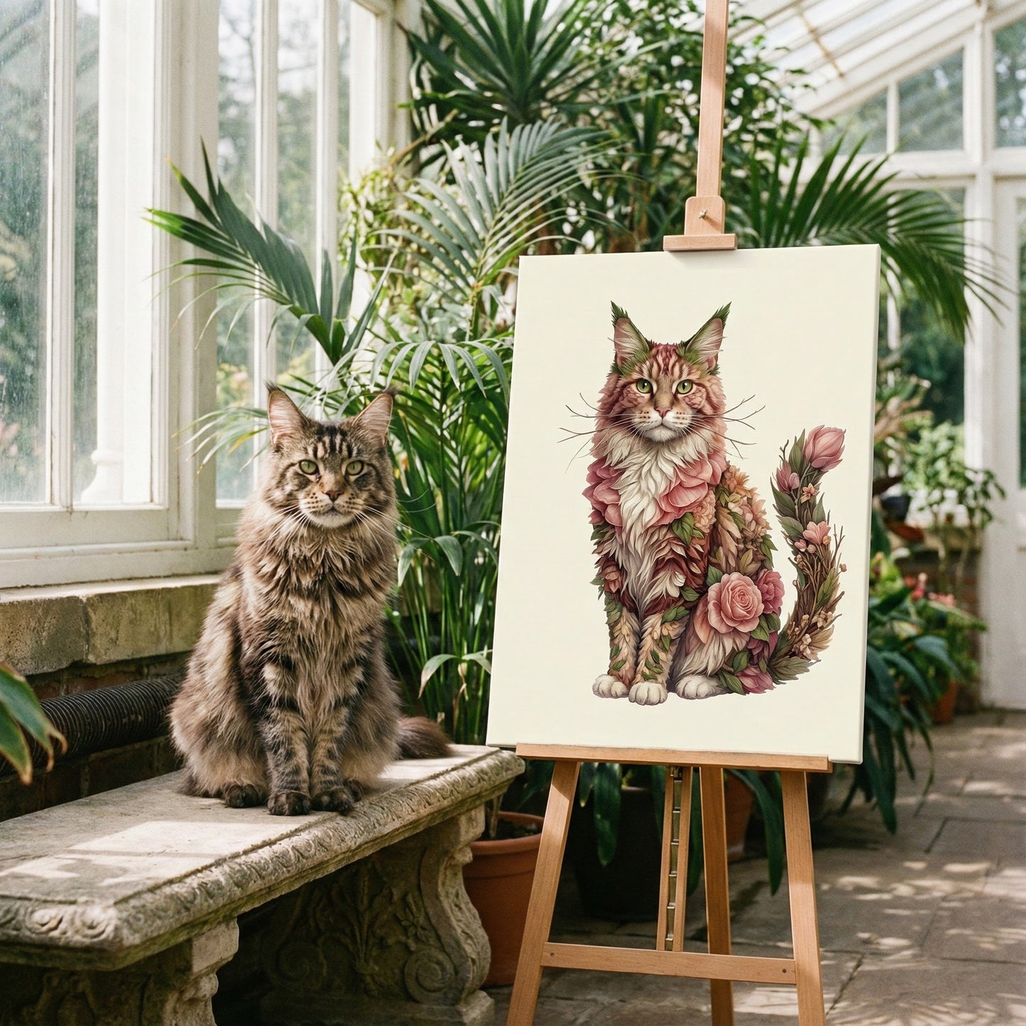 Botanical Muse Canvas