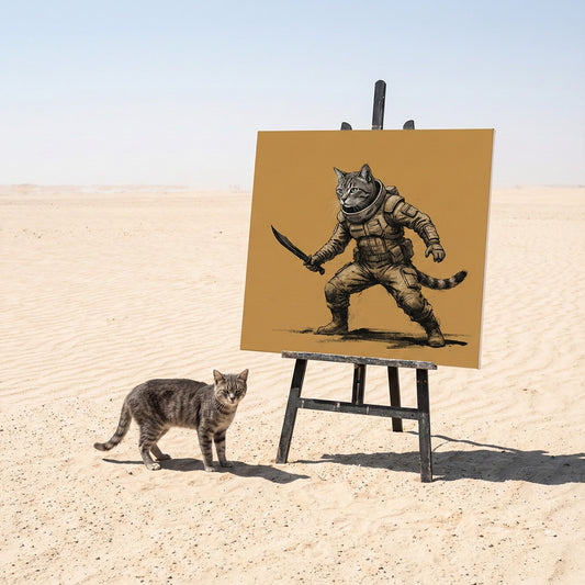 Desert Warrior Canvas