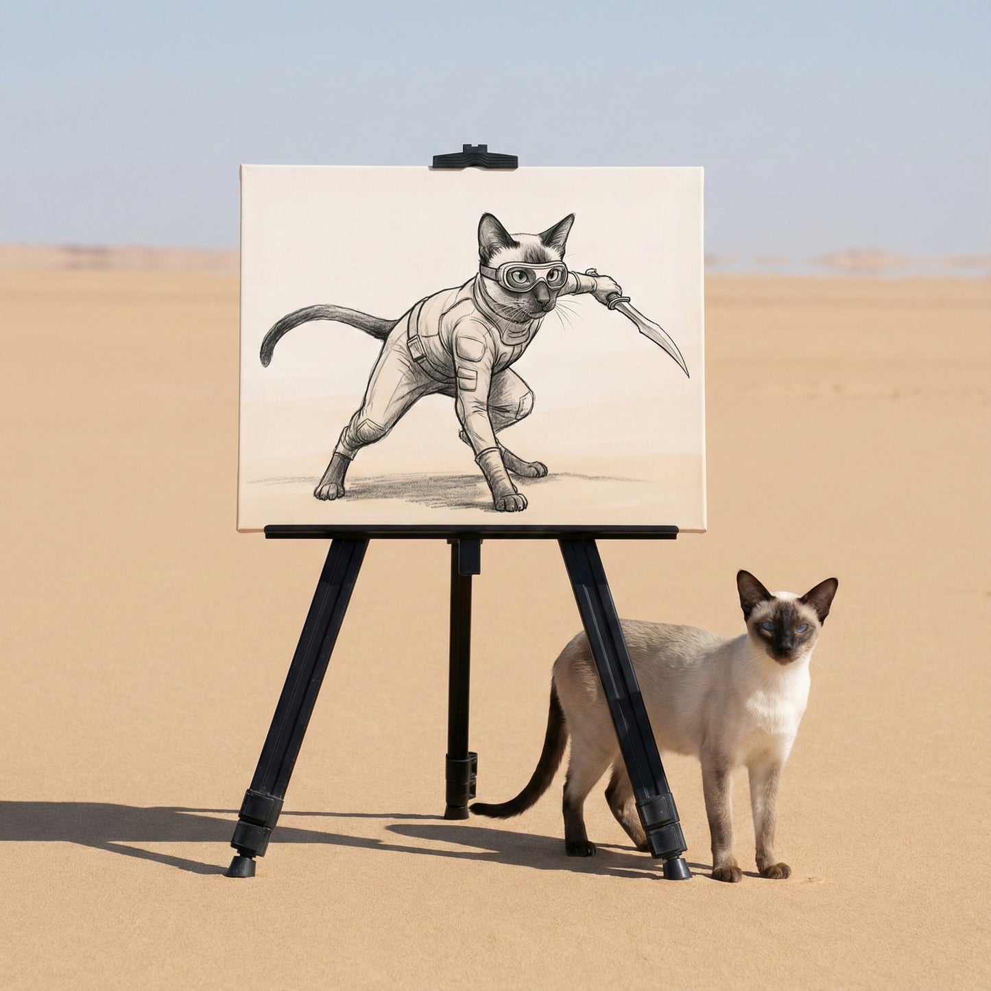 Desert Warrior Canvas