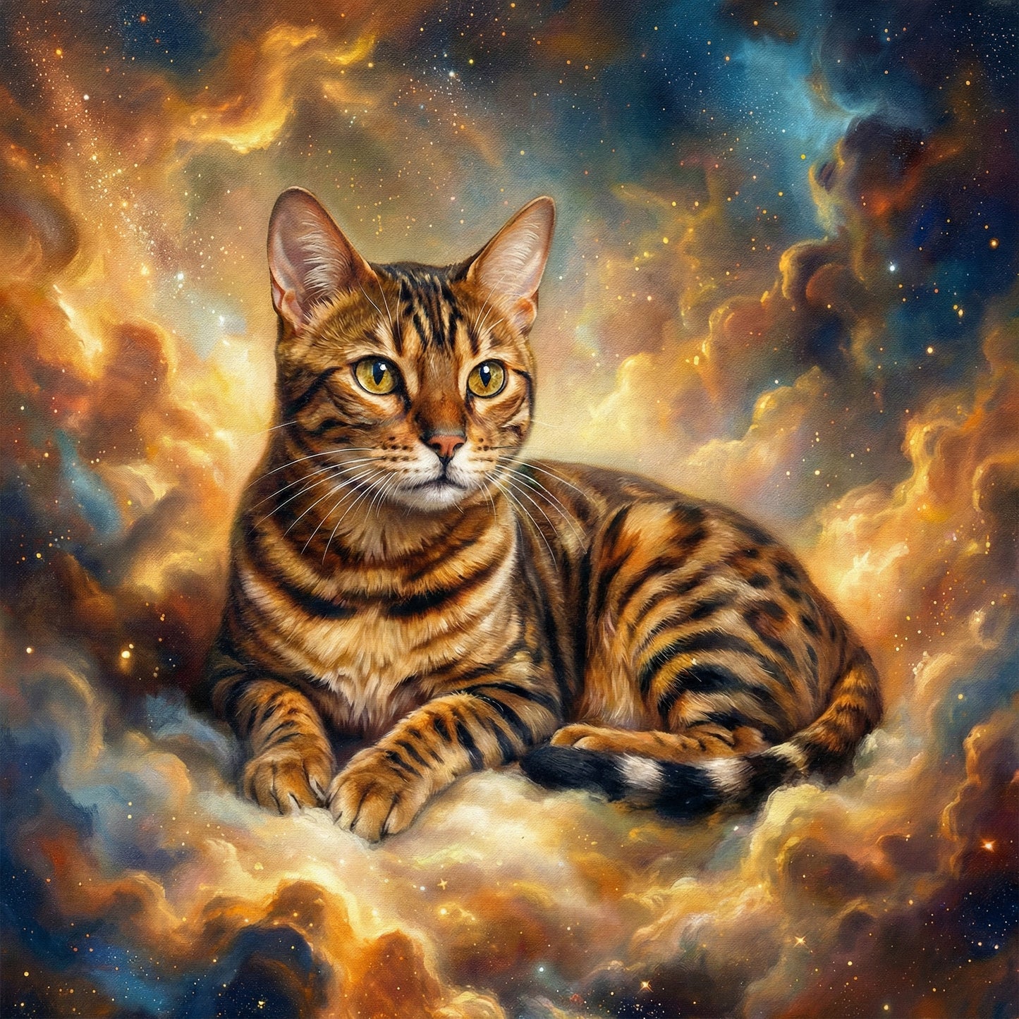 Celestial Cloud Reverie Canvas