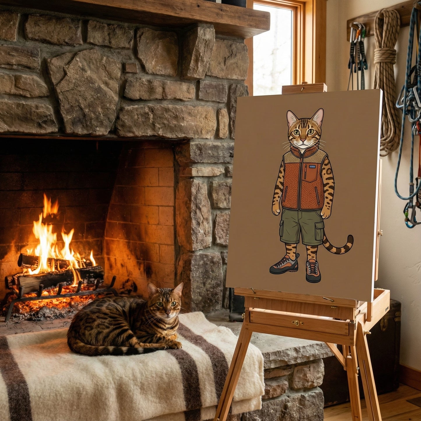 Wilderness Outfit Canvas