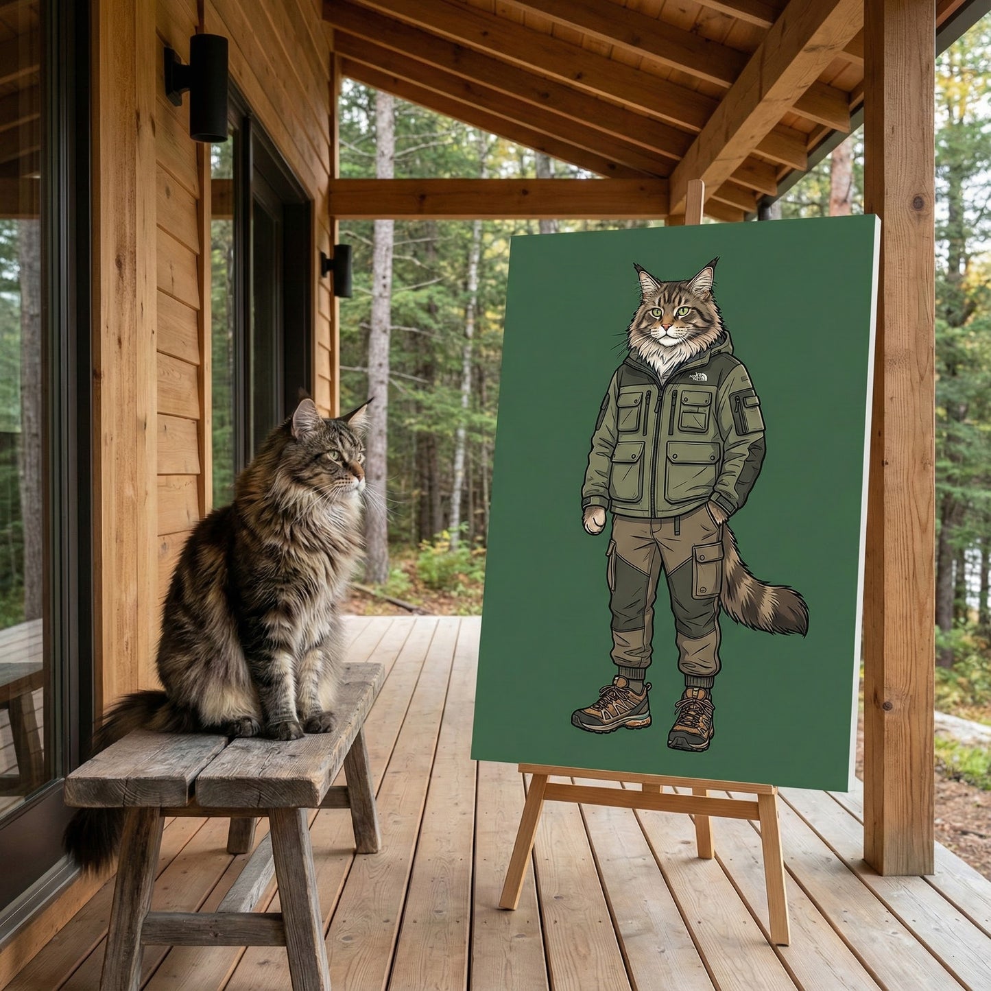 Wilderness Outfit Canvas