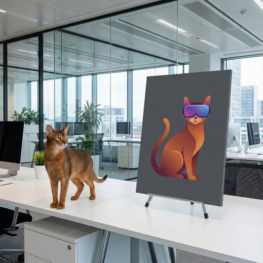 Neon Tech Pop Canvas