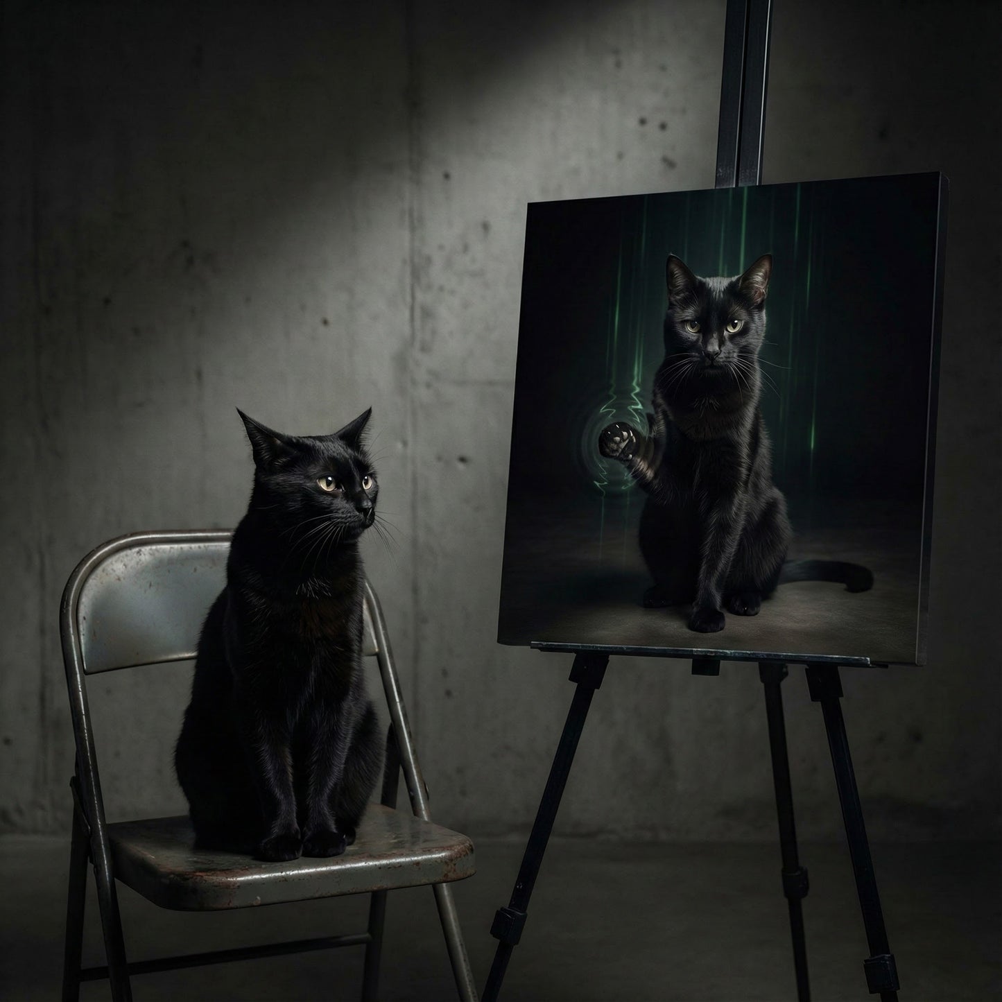 Emerald Signal Canvas