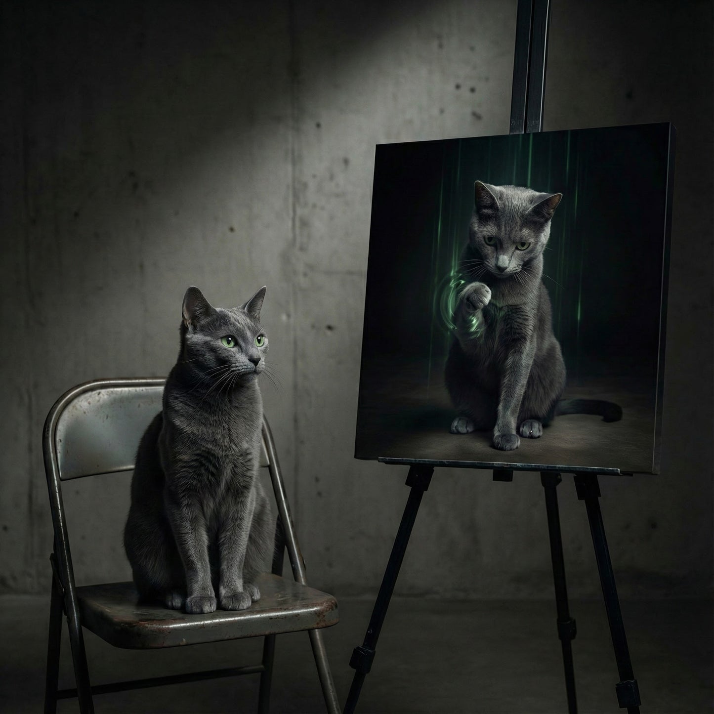 Emerald Signal Canvas