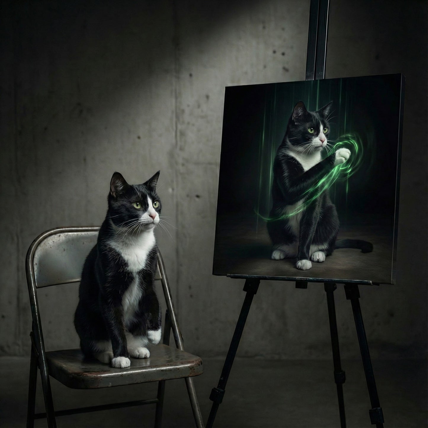 Emerald Signal Canvas