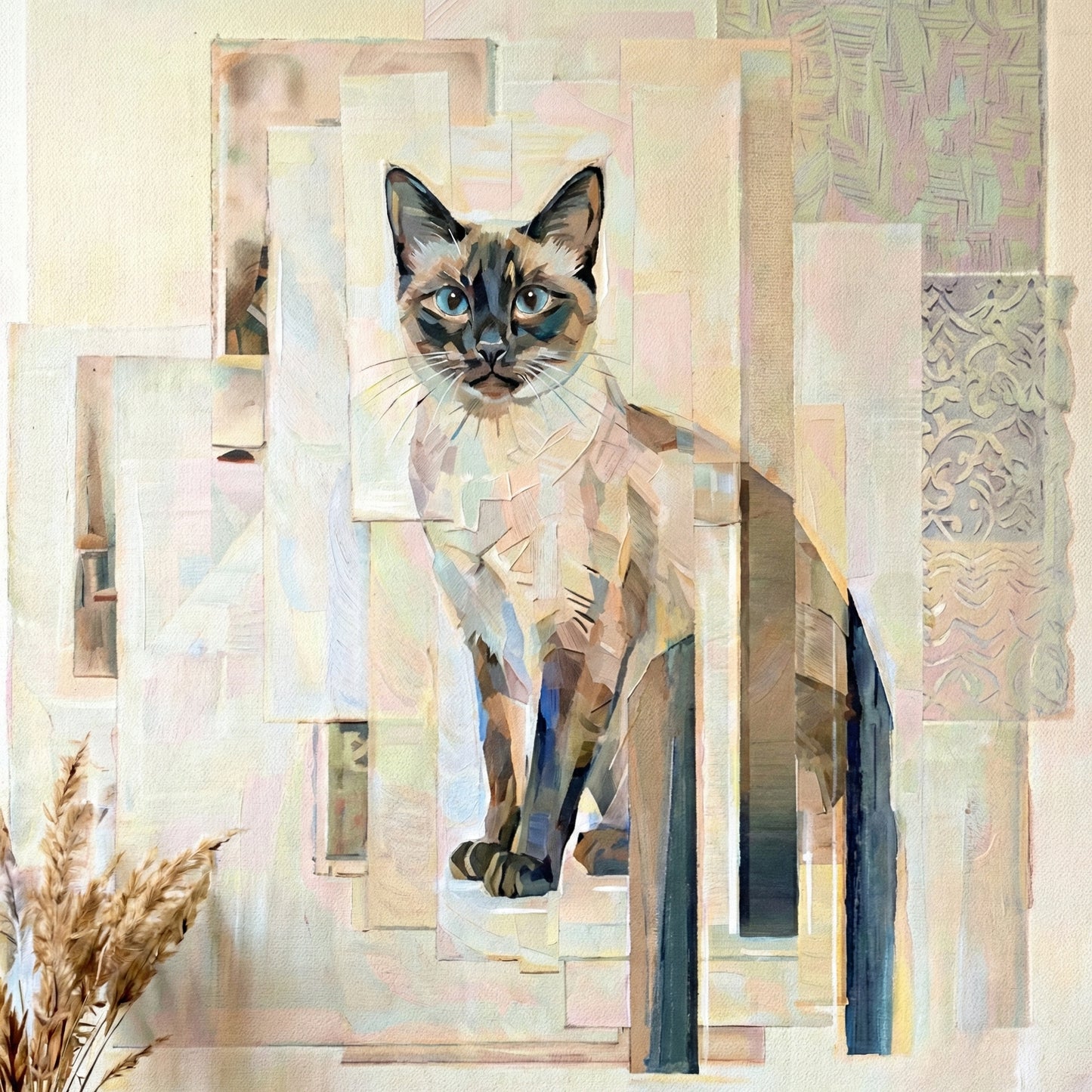 Modern Collage Canvas