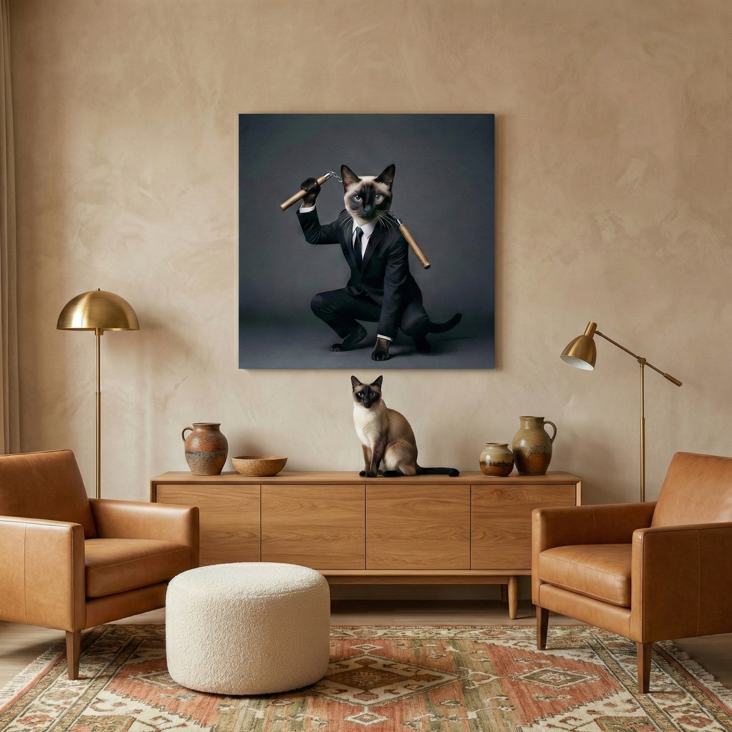 Midnight Operative Canvas