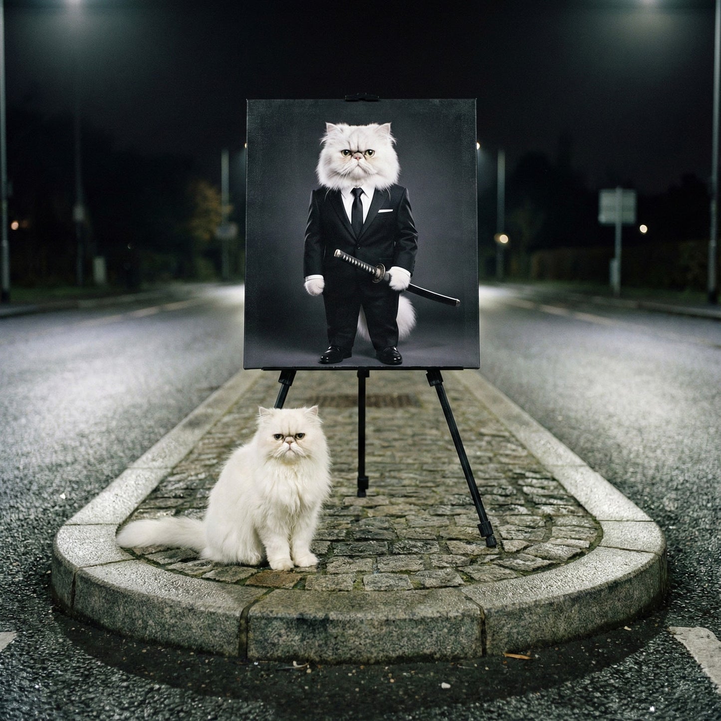 Midnight Operative Canvas