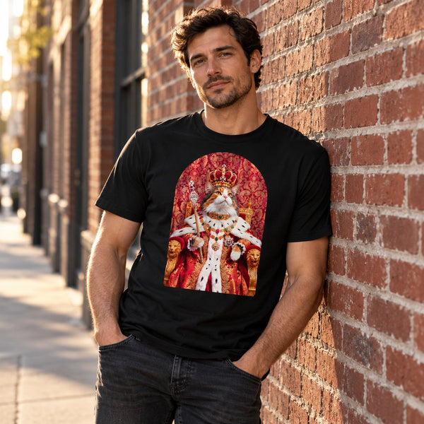 Custom Cat Portrait T-Shirt