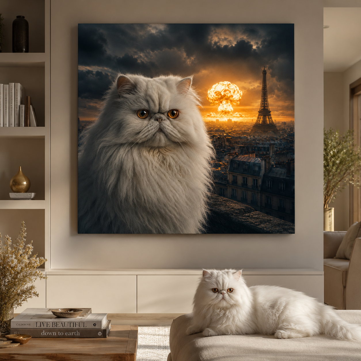 Lightfall Contrast Canvas