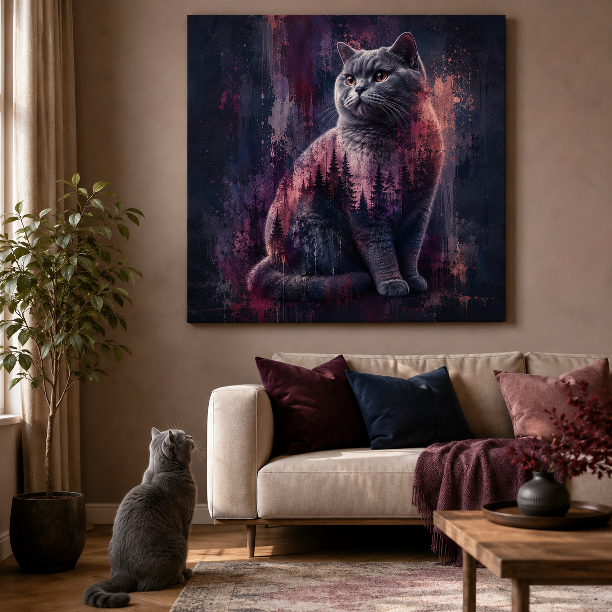Splash Motion Canvas – design 6