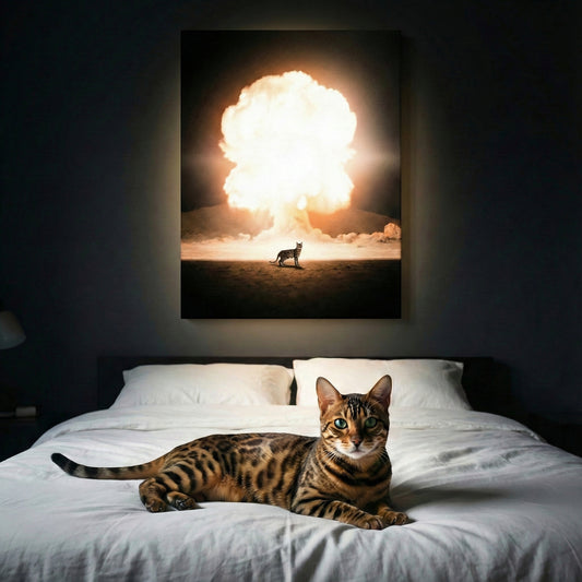 Lightfall Contrast Canvas