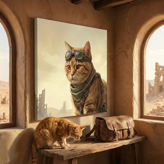 Wasteland Grit Canvas