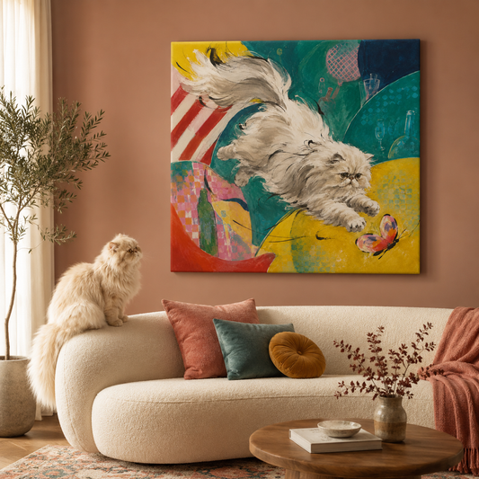 Whimsical Folk Canvas – design 1